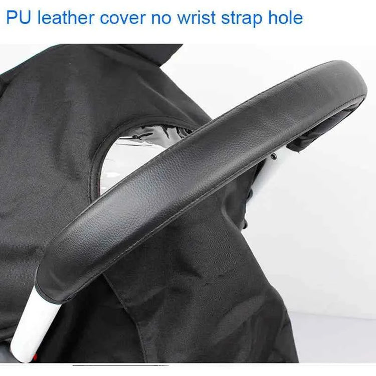 Baby Stroller Accessories leather Protective Case Cover and Armrest Bumper Bar Handrail Handle for Babyzenes Yoyo Yoya+ Pram