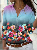 Fashion women shirt casual long-sleeved shirt women spring and autumn new women blouses