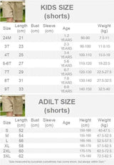 Family Matching Clothes Sets for Couple Mother and Daughter Tops Skirts Two Piece Outfits Father and Son Sweatshirts Shorts Suit