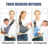 Portable Baby Carrier Wrap Toddler Accessories Multifunctional Strap Infant Bag Adjustable Shoulder Baby Carriers Sling for Kids