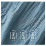 Family Matching Clothes for Brother Sister Mom Daughter Blue Dress Dad Son Clothing Korean Children Two Piece Set Couples Outfit Mein Shop