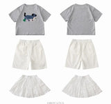 Family Clothing Set Tshirt Shorts Skirt Suit Set Family Look Fashion Mother Father Baby Boy Girl Clothes Family Matching Outfits - Mein Shop