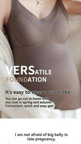 Neue Mode Schwangere Damen Weste Warmes Top für Herbst und Winter, kein BH nötig, Stilltop für werdende Mütter