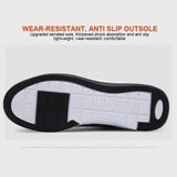 Leather Men Shoes Sneaker Trend Sports Running Breathable Men‘s Sneakers Non-slip Footwear Shoe for Male Walking Autumn