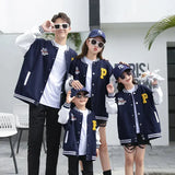 Fashion Family Matching Clothing Parent-child Same Jacket Mother and Daughter Coat Father and Son Boy Children Clothes Outerwear - Mein Shop