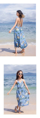 Beach Ware Clothes for Family Vacation 2025 Dad and Son Matching Shirts Oufits Sea Mom Daughter Equal Dresses Women Sexy Dress Mein Shop