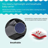 Baby Carrier Backpack 3 in 1 Things for Babies Accessories Kangaroo Accessories Sling Stuff Children's Newborn Infant Ergonomic - Mein Shop