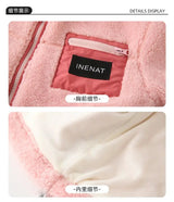 Family Thick Mother Children Suit Warm Winter Korean Fashion Women Daughter Son Matching Coat Baby Clothes Zipper Sets Jacket - Mein Shop