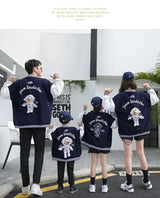 Fashion Family Matching Clothing Parent-child Same Jacket Mother and Daughter Coat Father and Son Boy Children Clothes Outerwear - Mein Shop