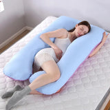 Pregnant Pillow Case Maternity Pillow Case Pure Cotton Cover Multifunction U-shape for Pregnant Women - Mein Shop