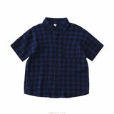 Family Matching Clothes Boy Girl Outfit Set Father and Son Shirt Shorts Suit Mother and Daughter Dress Same Girl Blouse Dress - Mein Shop