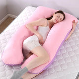Pregnant Pillow Case Maternity Pillow Case Pure Cotton Cover Multifunction U-shape for Pregnant Women - Mein Shop