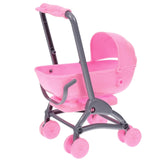Children's Toy Trolley Toys for Babies Baby Accessories 3 Year Old Small Stroller 1 Girls Mini Dolls - Mein Shop