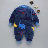 Newborn Baby Spring Winter Clothes Infant Jacket for Girls Jumpsuit for Boys Soft Flannel Bebe Romper Baby Clothes 0-18 Month