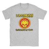 Men's T-Shirts The Offspring Novelty Pure Cotton Tee Shirt Short Sleeve T Shirts Crewneck Clothing Printing