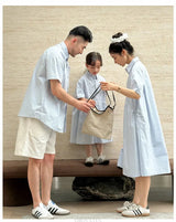 Family Look Matching Clothes Set Matching Family Outfits Family Matching Clothes Mother And Daughter Dress Father Son Clothing - Mein Shop