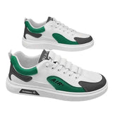 Trend 2025 New Men's Shoes Leather Fashion Low-top Men's Casual Trendy Shoes Running Sports