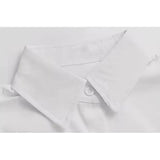 Women'S Shirt Elegant Evening Gown Women'S Plus-Size Lapel Button-Down Long-Sleeved Top Summer Fashion Hawaiian Vacation Shirt - Mein Shop