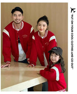 Winter Jacket for The Whole Family Warm Thick Coat Fashion Korean Father Mother and Daughter Son Children Long Sleeve Outerwear