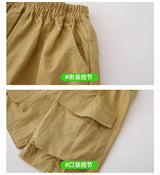 Summer Vacation Wear Father Mother Kids Family Clothing Sets Tshirt Shorts 2PCS Family Look Outfits Couple Child Costume Suit - Mein Shop