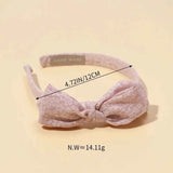 Baby Accessories For Newborn Toddler Kids Baby Girl Boy Hairband Cotton Hair Hoop Exquisite Printed Large Bow Hair Accessories