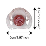 Lovely Reborn Doll Accessories Magnetic Pacifier&Feeding Bottles Reborn Baby Doll Supplies Dummy For New Reborn Baby Doll Toys