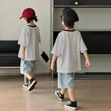 Family Vacation 2025 Summer Tshirt Shorts Clothing Set Family Matching Outfit Holiday Party Clothes Wear Couple Child Costume