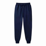 Herren Freizeithosen - Casual Hosen für Herbst Winter, Fleece Jogginghosen, Sport Gym Trousers in einfarbig für Workout und Laufen