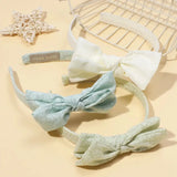 Baby Accessories For Newborn Toddler Kids Baby Girl Boy Hairband Cotton Hair Hoop Exquisite Printed Large Bow Hair Accessories - Mein Shop