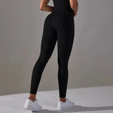 Sport Brand AL Workout Gym Yoga Pants Seamless Honey Peach Hip Women's Pleated High Waist Tight and Scrunch Butt Fitness Pants - Mein Shop