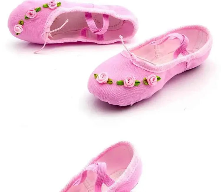 shoes woman 2024 trend Ballet flats Line dance shoes comfortable Ballet core Ballerinas shoes for dancing child girl adult shoe