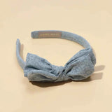 Baby Accessories For Newborn Toddler Kids Baby Girl Boy Hairband Cotton Hair Hoop Exquisite Printed Large Bow Hair Accessories