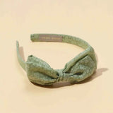 Baby Accessories For Newborn Toddler Kids Baby Girl Boy Hairband Cotton Hair Hoop Exquisite Printed Large Bow Hair Accessories