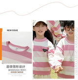 Family Couple Sweatshirts Matching Set Fashion Autumn Father Mother and Son Daughter Clothes Korean Parents and Children Outfits - Mein Shop