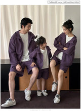 Family Matching Clothes Sets Men Women Baby Coat Shorts Suit Couples Kids Family Look Clothing Parent-Child Matching Costume - Mein Shop