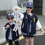 Fashion Family Matching Clothing Parent-child Same Jacket Mother and Daughter Coat Father and Son Boy Children Clothes Outerwear - Mein Shop