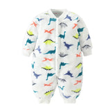 Newborn Baby Spring Winter Clothes Infant Jacket for Girls Jumpsuit for Boys Soft Flannel Bebe Romper Baby Clothes 0-18 Month - Mein Shop