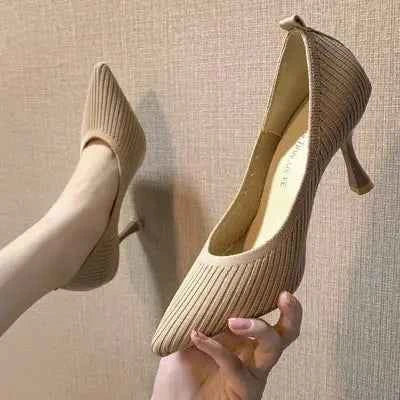 Comemore Comfortable Stilettos Dress Women&