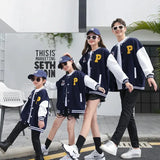 Fashion Family Matching Clothing Parent-child Same Jacket Mother and Daughter Coat Father and Son Boy Children Clothes Outerwear - Mein Shop