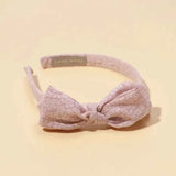 Baby Accessories For Newborn Toddler Kids Baby Girl Boy Hairband Cotton Hair Hoop Exquisite Printed Large Bow Hair Accessories