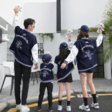 Fashion Family Matching Clothing Parent-child Same Jacket Mother and Daughter Coat Father and Son Boy Children Clothes Outerwear - Mein Shop