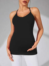 Sommer Schwangermode: Atmungsaktives ärmelloses Schwangerschaftsoberteil für werdende Mütter, lässige Umstandsmode