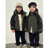 Family Matching Warm Clothes Winter Daughter Mother Thick Padded Coat Son Father Quilted Jacket Parents and Children Clothing - Mein Shop