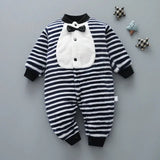Newborn Baby Spring Winter Clothes Infant Jacket for Girls Jumpsuit for Boys Soft Flannel Bebe Romper Baby Clothes 0-18 Month - Mein Shop