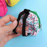 Gifts Dolls Accessories 1/6 BJD Rucksack With Zipper Kids Gifts BJD Doll Schoolbag Doll Backpack Doll Bag Miniature Doll Bag