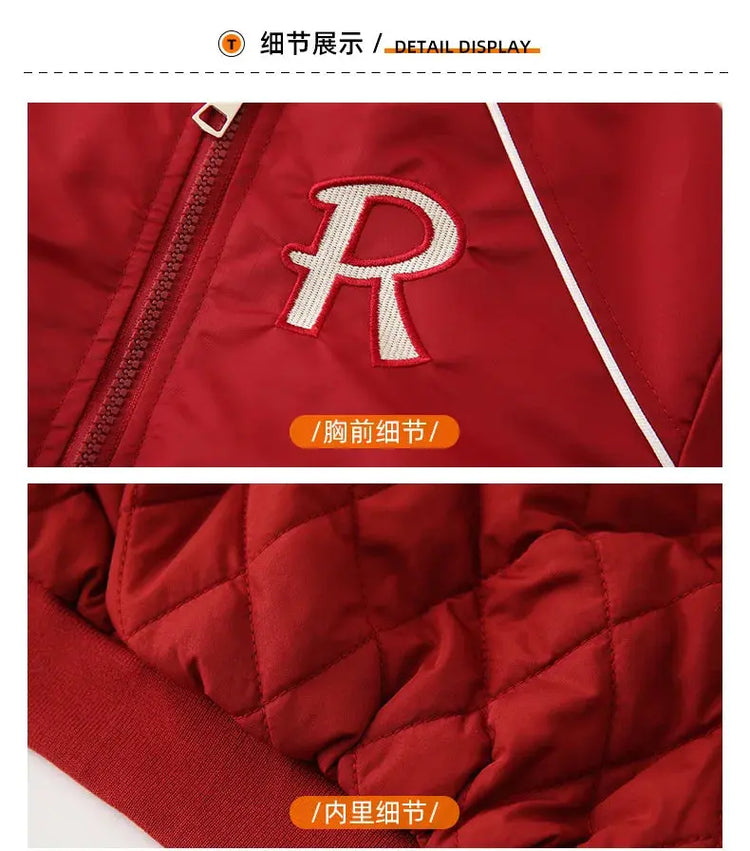 Winter Family Warm Coat Fashion Parent-child Matching Clothes Mom Dad Baby Clothing Korean Father Mother Son Daughter Thick Coat - Mein Shop