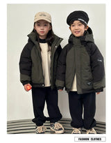 Family Matching Warm Clothes Winter Daughter Mother Thick Padded Coat Son Father Quilted Jacket Parents and Children Clothing - Mein Shop