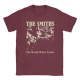 Men's T-Shirt The Smiths Crazy Cotton Tee Shirt Short Sleeve T Shirt Round Collar Clothes Plus Size Mein Shop