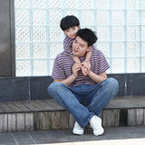 Family Look Clothes Mom and Daughter Same Dress Dad Short Sleeve T Shirts Mother and Son Kids Clothing Children Two Piece Outfit - Mein Shop