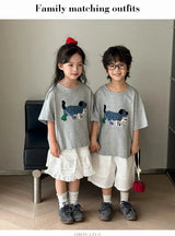 Family Clothing Set Tshirt Shorts Skirt Suit Set Family Look Fashion Mother Father Baby Boy Girl Clothes Family Matching Outfits - Mein Shop